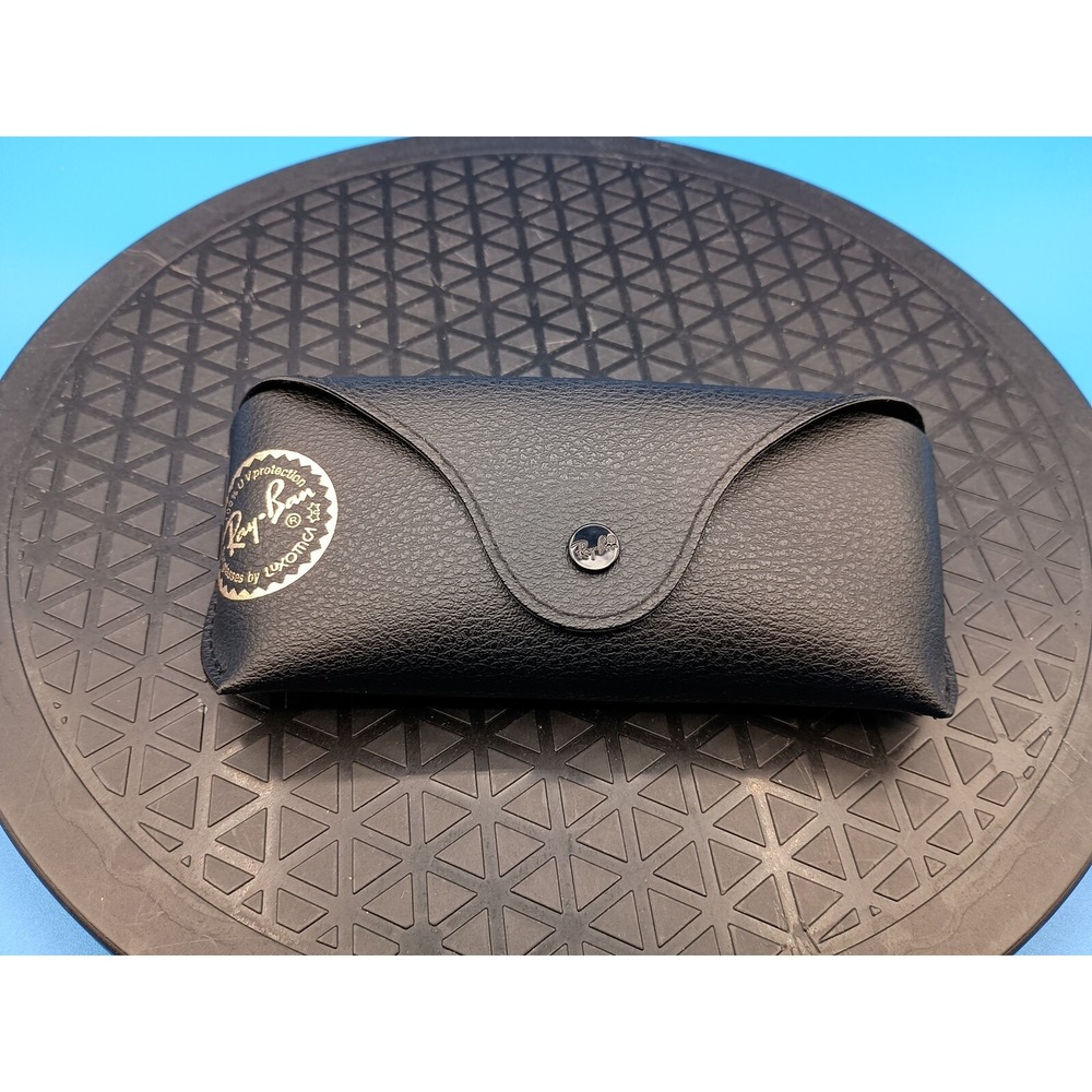 Ray-Ban Soft Black Case For Sunglasses Glasses Gold Logo CASE ONLY